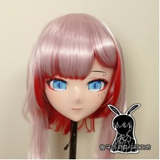 (RB344)Customize Full Head Quality Handmade Female/Girl Resin Japanese Anime Cartoon Character Kig Cosplay Kigurumi Mask